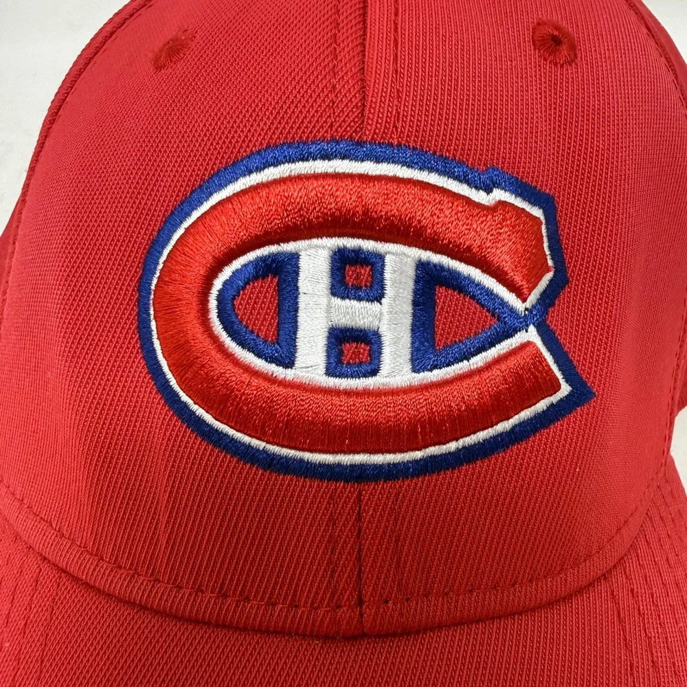 Montreal Canadiens NHL Reebok Face Off Headwear Red Fitmax 70 Hat Mens L/XL
